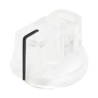 Eagle Plastic Devices 450-5300C Knobs & Dials CLR/BLK SET SCRW 6.4 27.0mm x 16.0mm