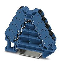 PHOENIX CONTACT 3270181 DIN Rail Terminal Blocks FTRV 4-PV BU/BK