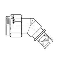 Amphenol PCD BLL1BSK10039XZN Band Lock Backshells AlumaLight Back Shells K 10 Shell Size Bandlock EMI/RFI 45 Black Zinc Nickel