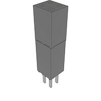 Samtec ESW-102-44-L-D Stackthrough .100" Elevated Socket Strip