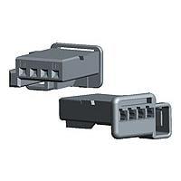 AMP Connectors - TE Connectivity 1379029-4 Housings 4W MQS RCPT HSG POS MAT YELLOW