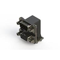EDAC 663-009-364-046 Dual Port D-Sub Connectors Right-angle Dual Port D-Sub Connector