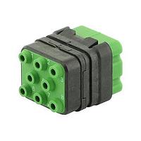 Eaton Souriau-Sunbank 8MQ2M0816AB Modular Connectors - Push Pull MQuick module, unsealed, without contact