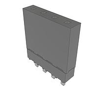 Samtec ESW-104-12-L-S Sockets .100" Elevated Socket Strip