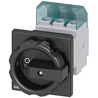 SIEMENS 3LD22540TK51 Rotary DISC SW 32A ROT HDL 1HOLE BLK 3P