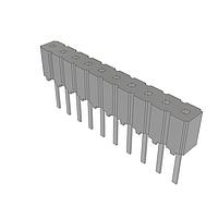 Samtec CES-110-02-L-S Socket .100" Closed Entry Low Profile Socket Strip
