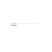 EBRO TPN 110 (1341-0810) Rod probe without cable (185 mm, 1100°C, Lemo)