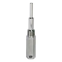 OMEGA 1/2-260L-U21/2-304SS-CC 0.260 in Bore Dia Threaded Lagging Extension Thermowells (304 Stainless Steel, Threaded)