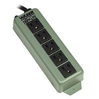 Tripp Lite 602 Power Outlet Strips MTL-RCPTCLS,5 OUT,NO SWITCH,A
