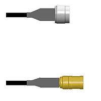 Amphenol Custom Cable Q-2I03W0003009i RF Cable Assemblies N-SP/SMB-SP G174 9I