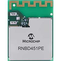 Microchip Technology RNBD451PE-I110 USB Adapter Bluetooth LE 5.2 RN Module, PCB antenna