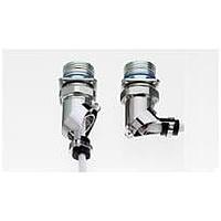 AMP Connectors - TE Connectivity SLC54AB-1410A Variable Angle Backshells VARIABL/ANG SZ14 Ni CLAMP BCKSHELL MIL54