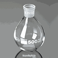 DaiHan GL.069.402.11 Flask, Evaporating, 2,000㎖, 24/40, od 160×h243m