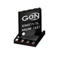 Infineon GS-065-011-1-L-TR MOSFETs 650V, 11A, GaN E-mode, 5x6 PDFN, Bottom-side cooled