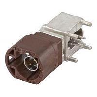 Rosenberger D4S20G-400A5-F PCB Connectors Right Angle Plug PCB w/Housing T&R Brown