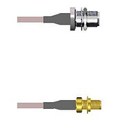 Amphenol Custom Cable Q-1T02W0005009i RF Cable Assemblies N-SJB/SMA-SJB G316 9I
