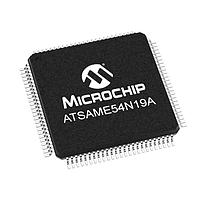 Microchip Technology ATSAME54N19A-AU MCU+FPUs 120MHZ 512KB FLASH 1 00 TQFP PKG 85C