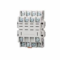 Carlo Gavazzi ZPY14A Relay Sockets & Hardware Sockets for RPY Industrial Electromechanical Relays, 14 pins, 4PDT (4 Change Over contact), 10A, Screw terminals