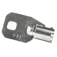 NKK Switches AT4152-031 Key TUBULAR KEY #031 FOR CKL KEYLOCKS