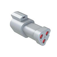Amphenol SINE Systems AT04-3P-SS01 Connectors 3P REC END CAP SEAL