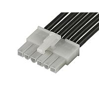 Molex 215320-1061 Discrete Wire MINIFIT JR SR R-R 6CKT 150MM Sn