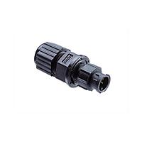 Amphenol LTW AU-04BMMA-LL7001 Standard Circular Connector Ceres, Mini Size, Plastic, 2A, 04 pins, Male Connector, Male Contact, Straight, 2 Points Lock, Solder, Field Installable, F4.5 - F6.5mm, IP67