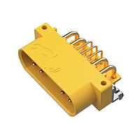 Amphenol Positronic GFSH89M47LN Connectors Mixed Density Power Connector,8 size 16 and 9 size 22 contacts,Pin (Male),Right Angle Solder - High Conductivity