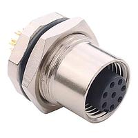 NorComp 859-008-203R001 Connectors M12 8 P F S/C PNL MNT REAR G/F