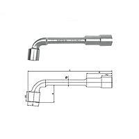 Yato YT-1629 L-type socket wrench 9mm