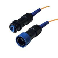 Bulgin PXF4054AAF Fiber Optic Cable Assemblies Flex to inline fiber conn 150M OS1