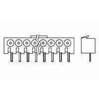 AMP Connectors - TE Connectivity 1888290-1 FFC & FPC Connectors .100 SRRA T-H Latchg Flexstrip Recep