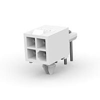 AMP Connectors - TE Connectivity 770968-1 Headers 4P R/A HEADER ASSY MINI UMNL