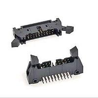 3M Electronic Solutions Division N3314-6202RB Header and Ejector 14P STRT SHORT PIN SOLDER TAIL 30u GOLD