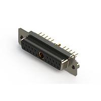 EDAC 628-21W1224-1N2 Mixed Contact D-Sub Connectors Vertical Combo Dsub