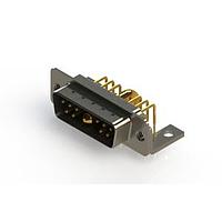 EDAC 629-11W1240-4TC Mixed Contact D-Sub Connectors Right-angle Power Combo D-Sub Connector