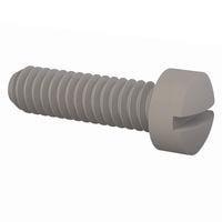 Essentra Components 012520F087 Machine Screw Fillister Slotted Screw, 1/4-20 Thread, 7/8 Lg