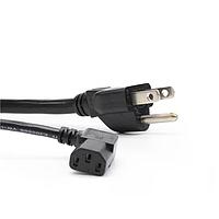 Io Audio Technologies 28132-76-01 AC Power Cord Power Cord, 18AWG, SJT, NEMA 5-15P to C13, 10A, 7'6" Length, Black