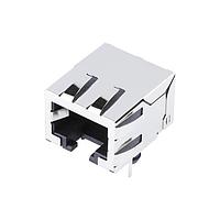 Molex 43202-8819 Modular ModJack RA LoPro Flgls Shld 50Au 8/8