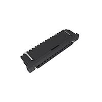 Amphenol FCI SFW14R-5STE1LF Board Mount 1.00mm Flex Connector, SFW-R series, 14 Position, Bottom side Contact, Side Entry Surface Mount ZIF CIC Connector, Lead Free.