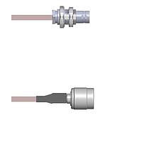 Amphenol Custom Cable Q-07053000R010i RF Cable Assemblies BNC-SJB/TNC-SP G316D 10I