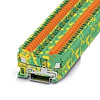 OMEGA XBQT15D22PE Insulation Displacement Connection Ground Terminal Blocks (Insulation Displacement, 24 to 16 AWG, Ground Block)