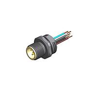 Amphenol CONEC 43-01107 Connectors ML SCK M12X1 W/WIRES FRNT MNT FB PG9