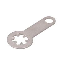 Keystone Electronics 909 Lug Terminals LUG LOCKING MATTE TINNED#4