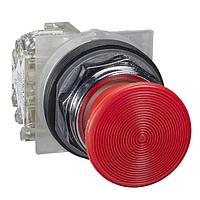 SCHNEIDER 9001KR4RH6 Head PSH BTTN 600VAC 10A 30MM, Type K