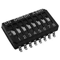 Omron Electronics A6HF-6102 DIP Switches 6P Half-Pitch, 2.3mm Slide-Type White Ac
