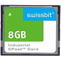 Swissbit SFCA008GH1AA1TO-C-DB-216-STD CFast Cards 8GB IND CFAST CARD SLC F-600 COM TEMP