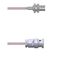 Amphenol Custom Cable Q-0400J0005108i RF Cable Assemblies BNC-SJB/BNC-SP G316 108I