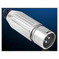 Switchcraft AAA3MWZ Cable Connectors AG PLT 3 PIN WHT CON