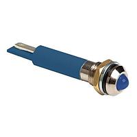 BIVAR MPC6-1BWD12V Indicators 3mm Blue Diff.Lens IP54 Panel Mnt. Ind.