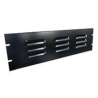 Hammond Manufacturing PVLL19007BK2 Panels Louvered, Vented Panel